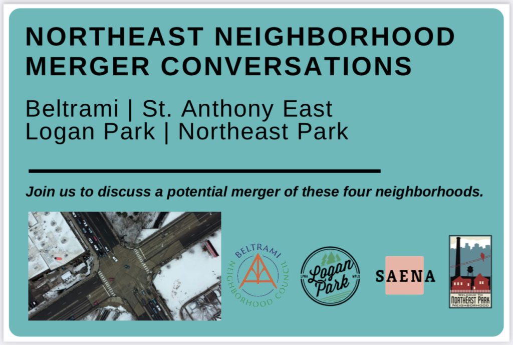 Northeast Merger Conversations Northeast Park Neighborhood meeting on